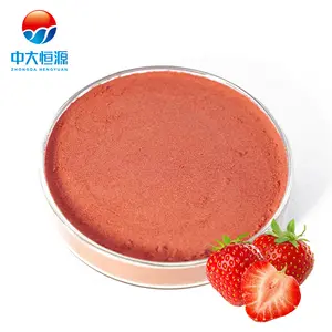 Échantillon gratuit poudre de fruit soluble instantanée poudre de fraise