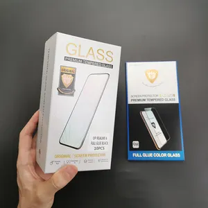 Groothandel Prijs 9H Volledige Lijm 2.5D Telefoon Screen Protector Mobiele Gehard Glas Protector Film Voor Sam A2 Core/j2 Core
