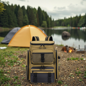 Pesca Vara-Sac à Bandoulière en Polyester Durable, Imperméable, Sac à Dos pour la Pêche, le Camping et le Cyclisme - Product Image 4