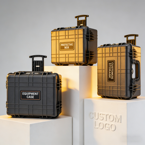 Özelleştirilebilir Ağır Hizmet Tipi Büyük Boyutlu Uçuş Çantası Dayanıklı Sert PP Malzeme Su Geçirmez Plastik Enjeksiyon Ekipmanı OEM Desteği - Product Image 4