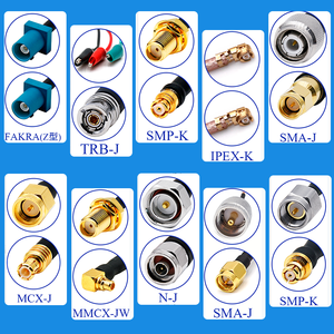 High Quality RF <b>Adapter</b> Connector Brass ROHS Wire Connectors Male to SMA Female Crimp 4.8 Female Scatto 50 Ohm 1.5 CN;JIA - Product Image 4