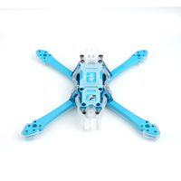 Kit de châssis de drone FPV Axisflying en fibre de carbone haute résistance, châssis en X compressé, 205g, accessoire de course RC DIY, quadricoptère freestyle
