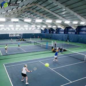 โครงสร้างเหล็กแข็งแรงทนทานสำหรับสนามกีฬา ระยะกว้าง 70 เมตร ห้างสรรพสินค้าสำเร็จรูป คุณภาพอุตสาหกรรม ทนทานต่อสภาพอากาศ - Product Image 1