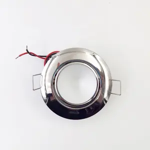 ANHEART 8-30V 3W RGBW dimmable spring Stainless steel boat LED Downlight ceiling lights for marine RV caravan