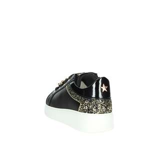 Asso Bambine E Ragazze <b>Sneakers</b> Ag 16532 Nero Oro Chunky Shoes - Product Image 2