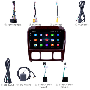 Hệ điều hành <span class=keywords><strong>Android</strong></span> xe đa phương tiện <span class=keywords><strong>Player</strong></span> cho Mercedes Benz S Class w220 CL-W215 xe Đài phát thanh xe DVD <span class=keywords><strong>Player</strong></span> MP5 Stereo Video đầu đơn vị - Product Image 4