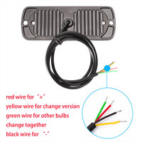 Nouvelle barre lumineuse LED stroboscopique 24V 20W 24 SMD pour camion, feux de signalisation latéraux de calandre, balise de voiture, ampoule de circulation jaune ambre rouge