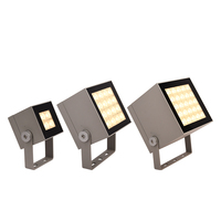 Projecteur LED Litecent 10W IP66 en aluminium anti-éblouissement, design cube, 1000 lumens, pour aménagement paysager et jardin