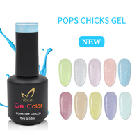 OEM Gel UV à paillettes permanent professionnel de haute qualité, fournisseur de vernis à ongles en marque privée, 2770 couleurs, gel de durcissement LED/UV à faire tremper