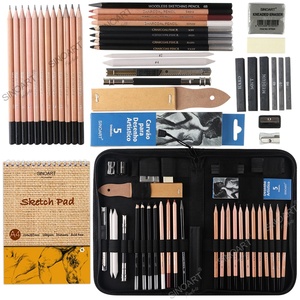Sinoart Hot Art <strong>Set</strong> Customized 6 Styles Kid Art <strong>Set</strong> Wooden Box <strong>Sketch</strong> Painting <strong>Set</strong> for Art Supplies - Product Image 2