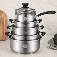 Batterie de cuisine 10 pièces pour soupes et casseroles, ustensiles de cuisine, ensemble d'articles de cuisson - Meilleures ventes