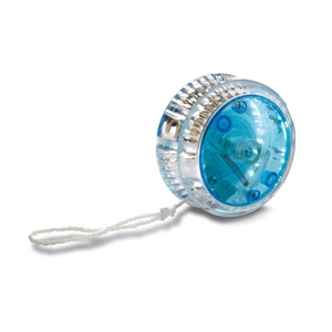 Portatile di Plastica Trasparente Super Stringa Intelligente Collegare Bambini Dito Bobina di Giocare Giocattolo Luce Crescente LED Magic Halloween YO-YO - Product Image 4