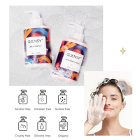 Set Perawatan Rambut Shampoo dan Kondisioner Vegan Bebas Sulfat Bebas Paraben Minyak Argan Mint Label Pribadi Organik Beras Terbaik OEM