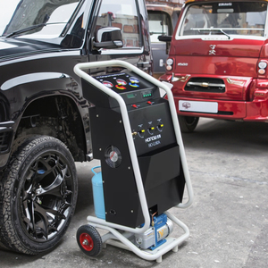 Machine de récupération de climatisation automobile certifiée CE, équipement de service de climatisation <span class=keywords><strong>pour</strong></span> la récupération, la recharge et la réparation de réfrigérant dans les ateliers - Product Image 5
