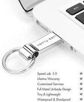 Werkseitiges Hochgeschwindigkeits-USB-Flash-Laufwerk 2.0 & 3.0 Benutzer definiertes Logo Metallsp eicher stick 4GB 32GB Mini-Schlüsselbund-Pen drive Neues Produkt