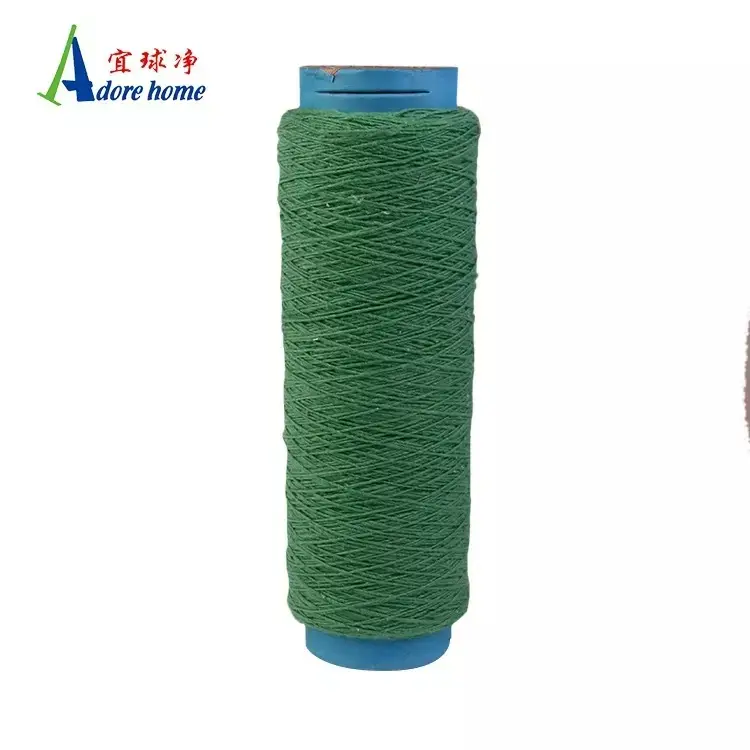 Anillo de algodón teñido a prueba de humedad, hilo de fabricante de Color personalizado y reciclado, venta al por mayor de fábrica