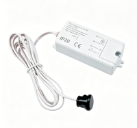 Détecteur infrarouge PIR, capteur de contact de porte, interrupteur AC110-240V, charge max. 800W, montage encastré, utilisation intérieure, commande automatique pour éclairage LED