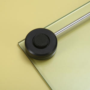 مقياس رقمي لوزن الجسم عالي الدقة مع شاشة LCD زرقاء كبيرة ومنصة من الزجاج المقسى - Product Image 3