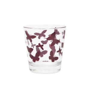 Juego de 6 vasos Excelsa de 25 cl con diseño de mariposas Violace - Product Image 1