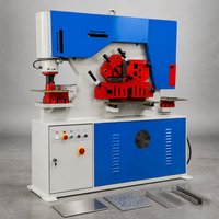 Machine hydraulique combinée de poinçonnage et de cisaillement pour tôles et profilés en acier, pour la fabrication métallique