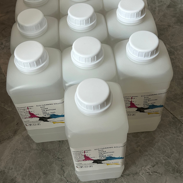 Cncolor Eco Solvent Cleaning Solution 1kg/Bottle for DX4/DX5/DX7/XP600/4720/5113 Printhead Eco Solvent Printer for Based