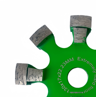 Disque à rainurer professionnel en diamant à rainure en F, soudé au laser, pour la réparation de joints de béton dur et le rainurage des sols, OEM