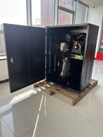 Compresseurs d'air personnalisés de 100/150 L, pompes à air robustes à faible bruit, adaptés à la gonflage des pneus et aux ateliers de réparation automobile.