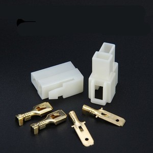 DJ7021-6.3-11/12 mâle/femelle connecteur électrique automobile prise de borne de câble 6.3mm 2Pin 6 broches cuivre ABS 2A pour motos - Product Image 5