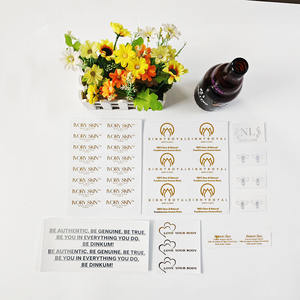 สติกเกอร์แบบฟอยล์สีทองและสีเงินพิมพ์ลายสติกเกอร์ติดโลโก้แบบติดเองสติกเกอร์แบบลอกติดพื้นหลังแบบโปร่งใส - Product Image 3