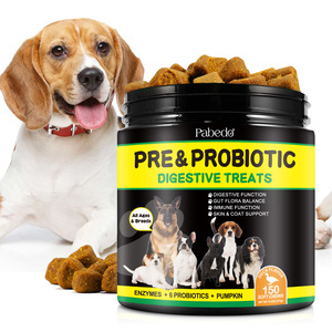 Gran venta al por mayor de golosinas digestivas para mascotas, suplementos probióticos, masticables para perros, salud intestinal, alergia, alivio de la picazón - Product Image 2