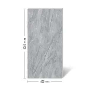 Hot Sale 1200*600mm non-slip living room porcelain floor tile grey manufacturing from china