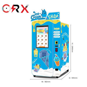 ตู้ขายไอศกรีมอัตโนมัติอัจฉริยะกลางแจ้งตู้จำหน่ายไอศกรีมนุ่มอัตโนมัติเต็มรูปแบบ - Product Image 5