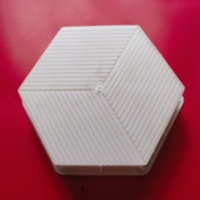 Vente d'usine - Moule à pavés hexagonaux réguliers en PP, modèle 21092, avec service personnalisé, marque GOIN