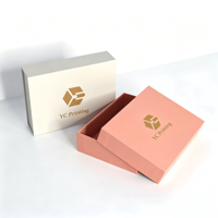 Wiederverwendbare, recycelbare, individuell bedruckbare Kleidungs- und Schuhverpackung, faltbare Papierbox, stabile, gefaltete Magnet-Geschenkbox aus Karton