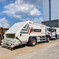 Camion Compacteur de Déchets Diesel Manuel Dongfeng 12000L, Transmission 4x2, Capacité 12 Tonnes, Moteur Essentiel du Fabricant Dongfeng