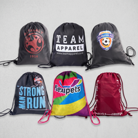 Sacs à dos sportifs en polyester Oxford avec cordon de serrage, personnalisables, réutilisables, pour événements promotionnels, activités de plein air et courses – Fournisseur direct usine