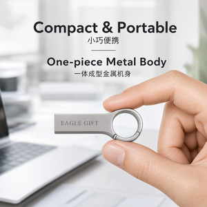 พวงกุญแจแฟลชไดรฟ์ USB พร้อมการเชื่อมต่อ 802.11n แฟลชไดรฟ์ USB แบบพกพา PVC ความจุ 4G 8G 16G 32G 64G สำหรับโปรโมชั่น - Product Image 6