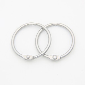 Anneaux de reliure en acier inoxydable FREYA 22 mm, <span class=keywords><strong>action</strong></span> de charnière fluide, clip pour livre de recettes de restaurant - Product Image 1