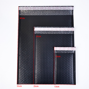 Bán buôn biểu tượng tùy chỉnh đệm phong bì tùy chỉnh in Matte bong bóng màu đen bưu phẩm với logo vận chuyển túi cho quần áo - Product Image 1