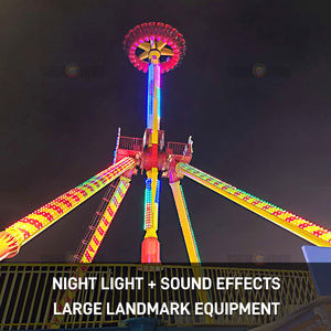 Venta directa del fabricante Péndulo grande de acero de fibra de vidrio de 360 grados para carnaval al aire libre para áreas escénicas de parques de atracciones - Product Image 2