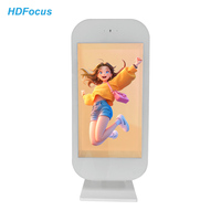 Boîte d'affichage holographique 16 22 32 pouces, vitrine LCD transparente 3D, écran holographique de bureau non tactile pour bijoux, montres, vente au détail