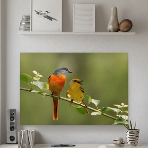 Tinh thể đá kỹ thuật số sơn dầu Bộ sưu tập bọc vải động vật sơn nhà trang trí tường nghệ thuật có tính năng treo trang trí nội thất - Product Image 2