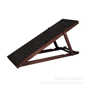 Rampa de madera plegable para perros, escalera para mascotas para sofá, coche, uso interior y exterior - Product Image 5
