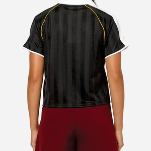 Camiseta de Fútbol Retro Personalizada para Mujer, Versión para Aficionados del Club, Sublimada, de Malla, Estilo Vintage - Product Image 6