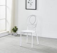 Chaise de salle à manger en plastique transparent antique du milieu du siècle forme OK-vente en gros pour la maison bureau Bar parc appartement salle de sport utilisation de la salle de bain