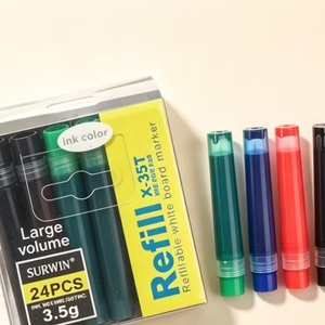 Wholesale Best Price Large Volume Color <b>Ink</b> <b>Refill</b> Set for Refillable Whiteboard Marker Pen - Product Image 4