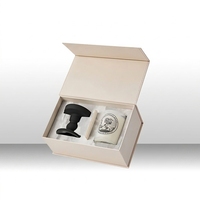 Scatola Regalo Creativa Personalizzata, Confezione Universale per Aromaterapia e Profumi, Vuota con Chiusura Magnetica, a Forma di Libro, con Stampa e Manico