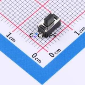 TS-1101S-C-C-B-B-A Tactile Switch SMD,6x3.5mm Switch Single Pole Single Throw Rectangle Button 2.6N Vertical Mount - Product Image 1