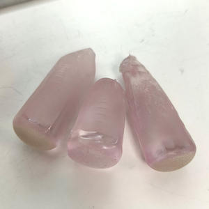 # 140 pierres brutes de spinelle synthétique rose, matière première non taillée pour la fabrication de bijoux en pierres lâches - Product Image 4