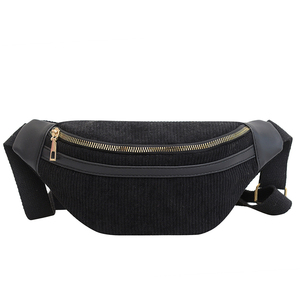 <span class=keywords><strong>Riñonera</strong></span> de <span class=keywords><strong>Pana</strong></span> de Gran Capacidad para Mujer, Nueva, de Diseño, para Viaje, para Teléfono y Dinero, Venta al por Mayor - Product Image 2